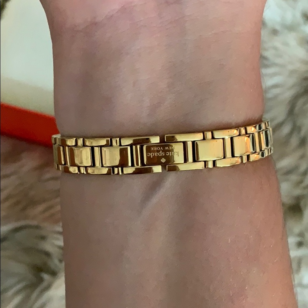 Kate Spade Gold Rhinestone Watch - Picture 4 of 8